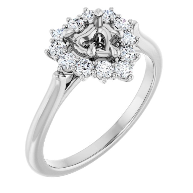 14k White Gold