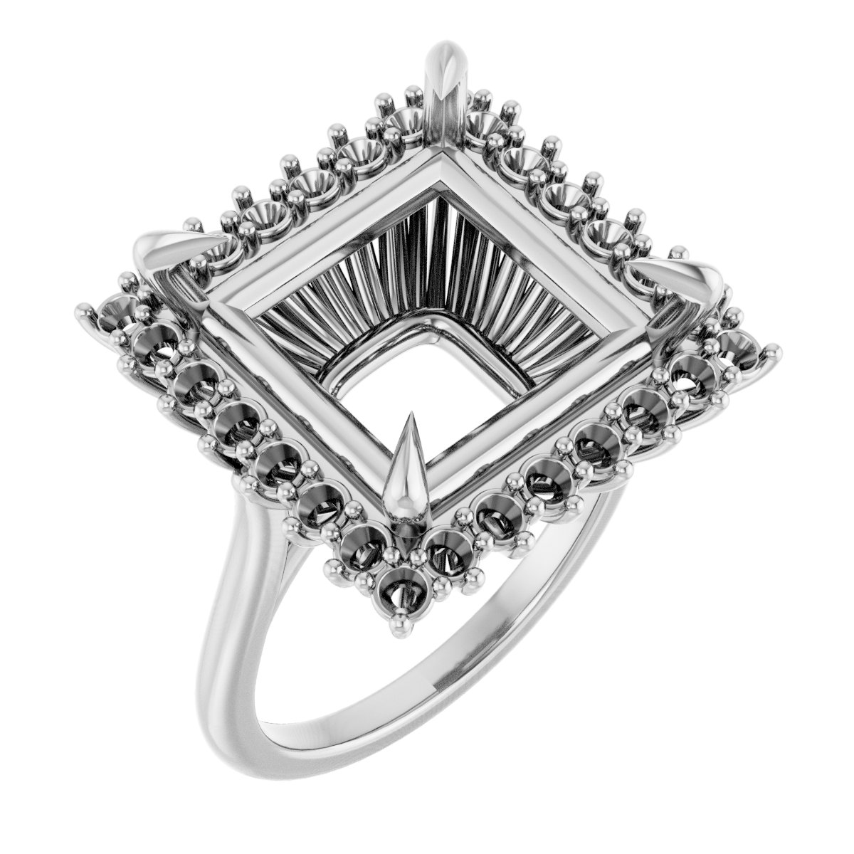 Halo-Style Ring