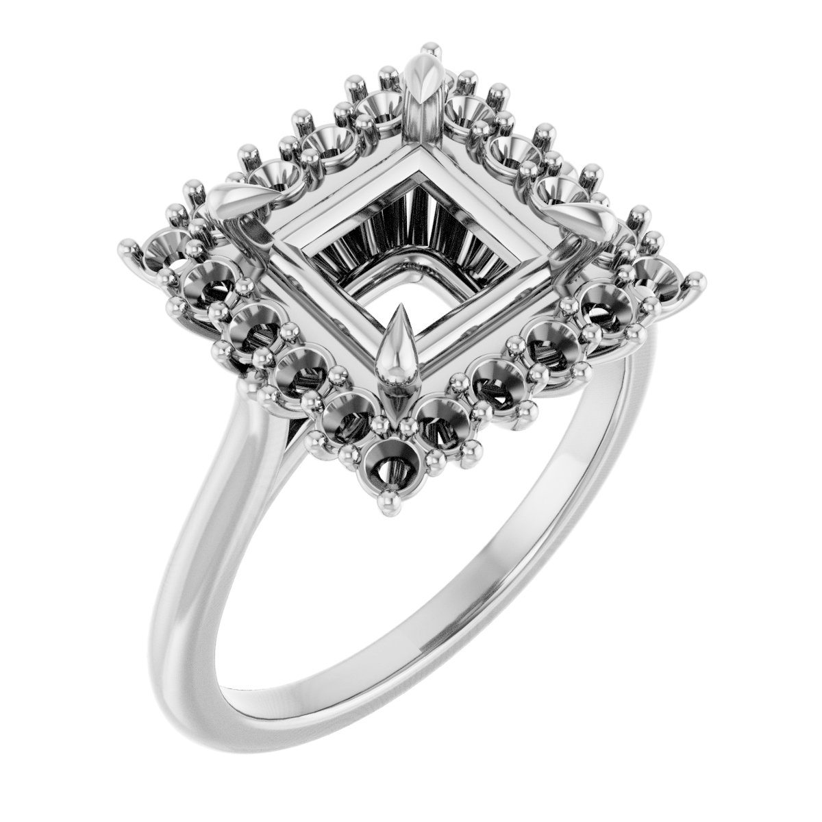 Halo-Style Ring