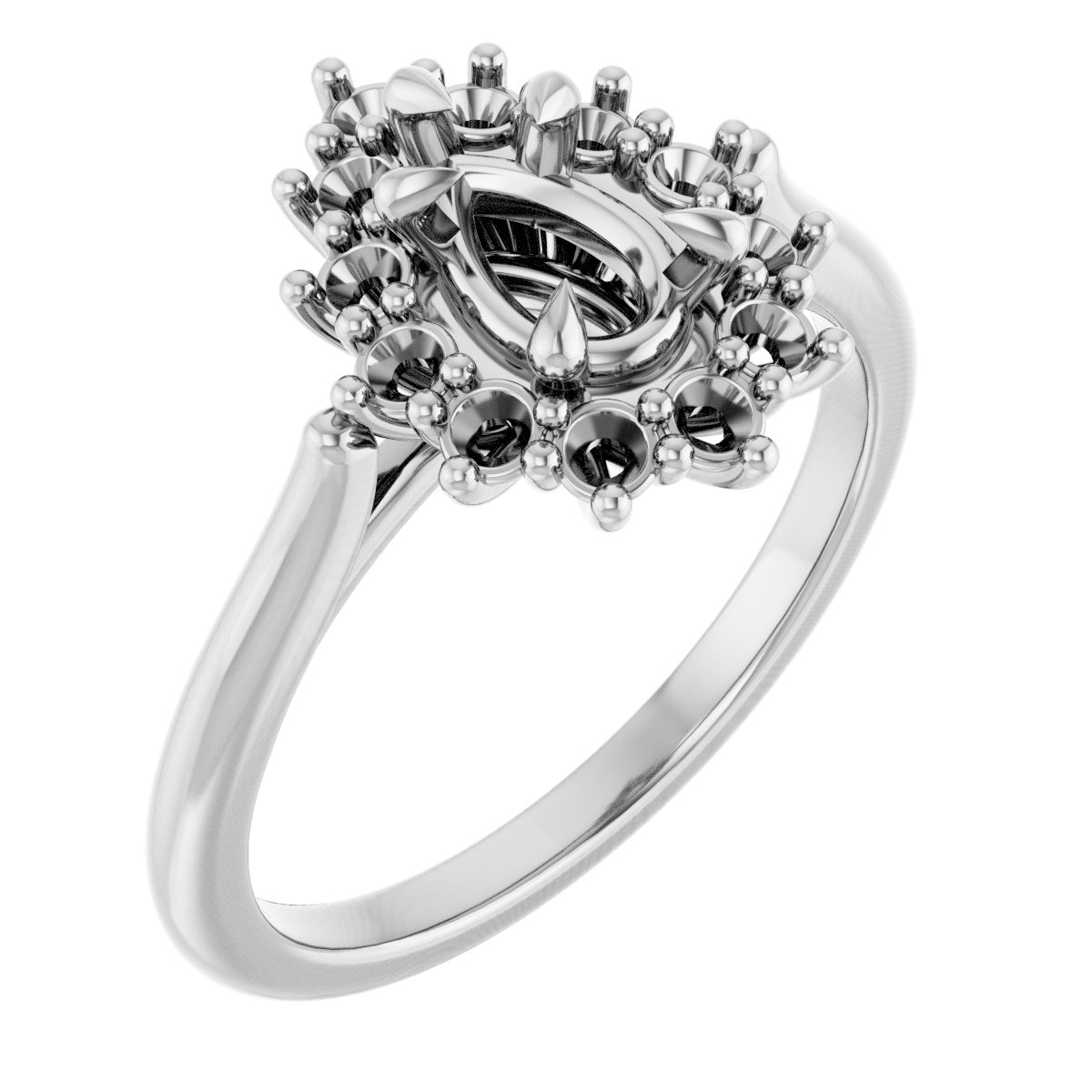 Halo-Style Ring