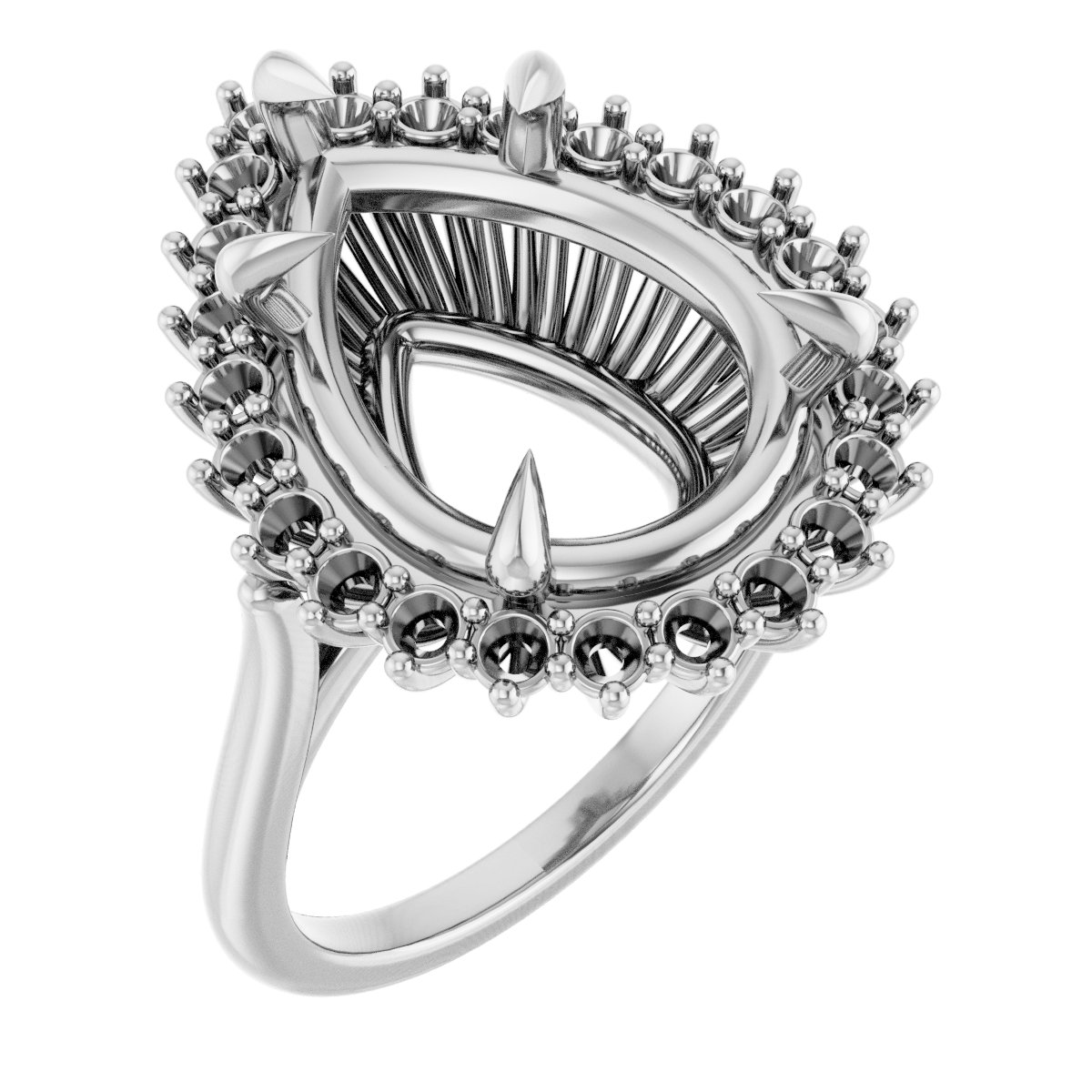 Halo-Style Ring