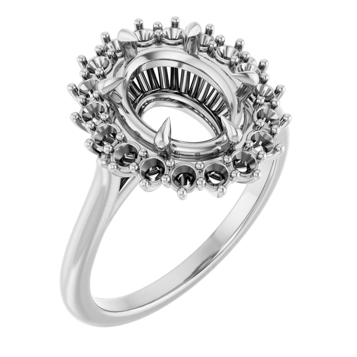 Halo-Style Ring