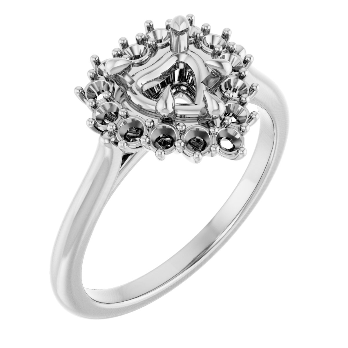 Halo-Style Ring