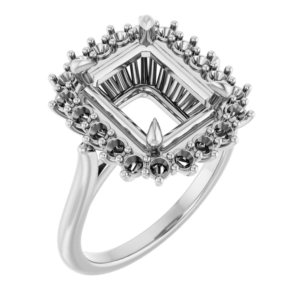 Halo-Style Ring