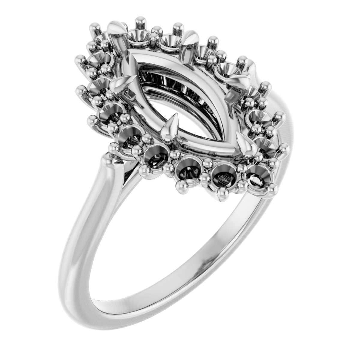 Halo-Style Ring