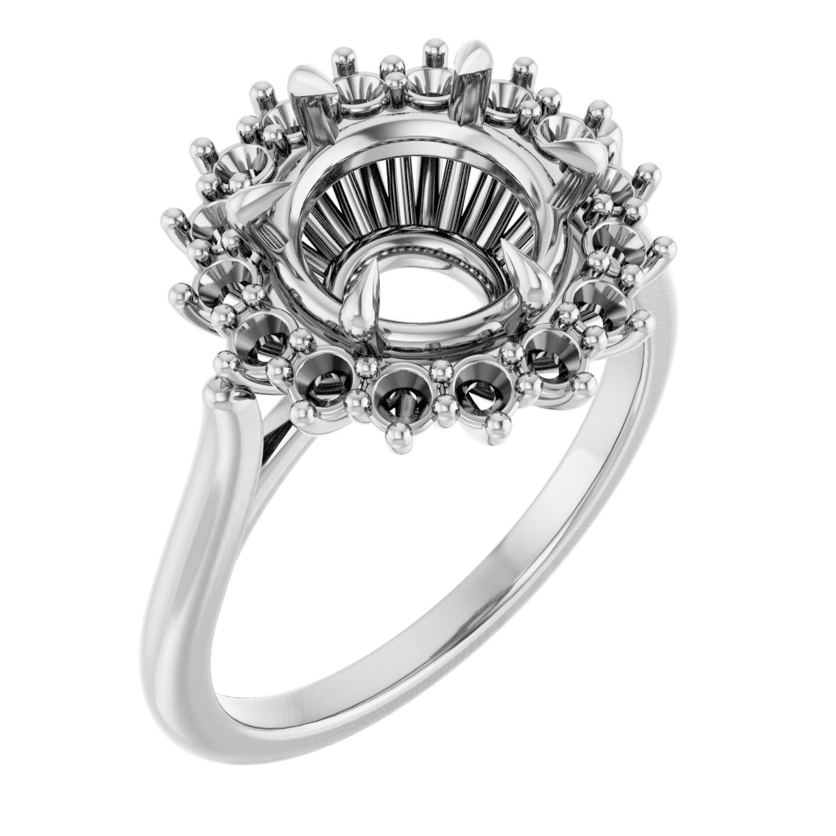 Halo-Style Ring