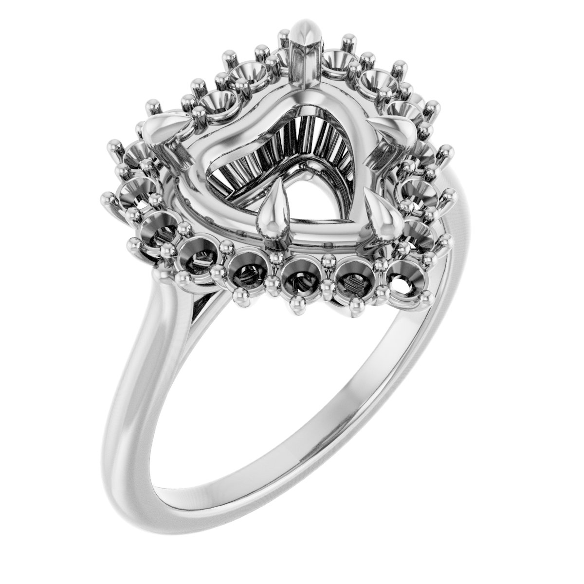 Halo-Style Ring