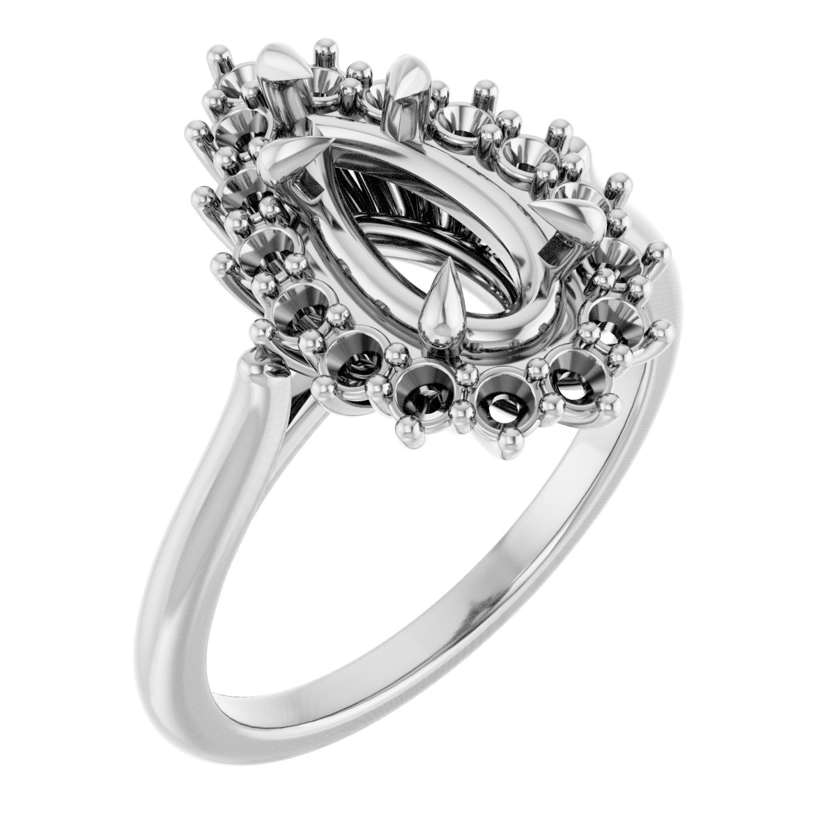 Halo-Style Ring