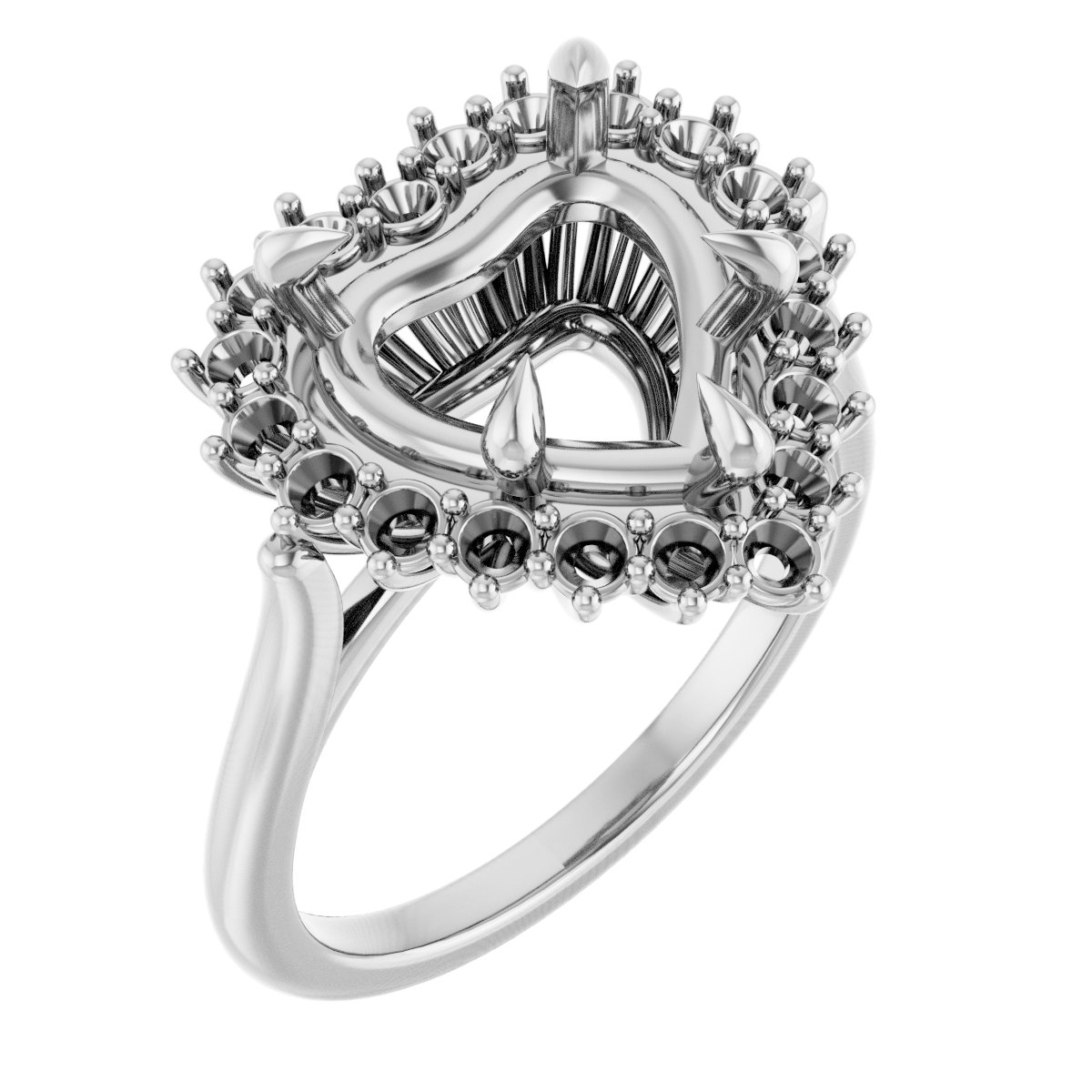 Halo-Style Ring