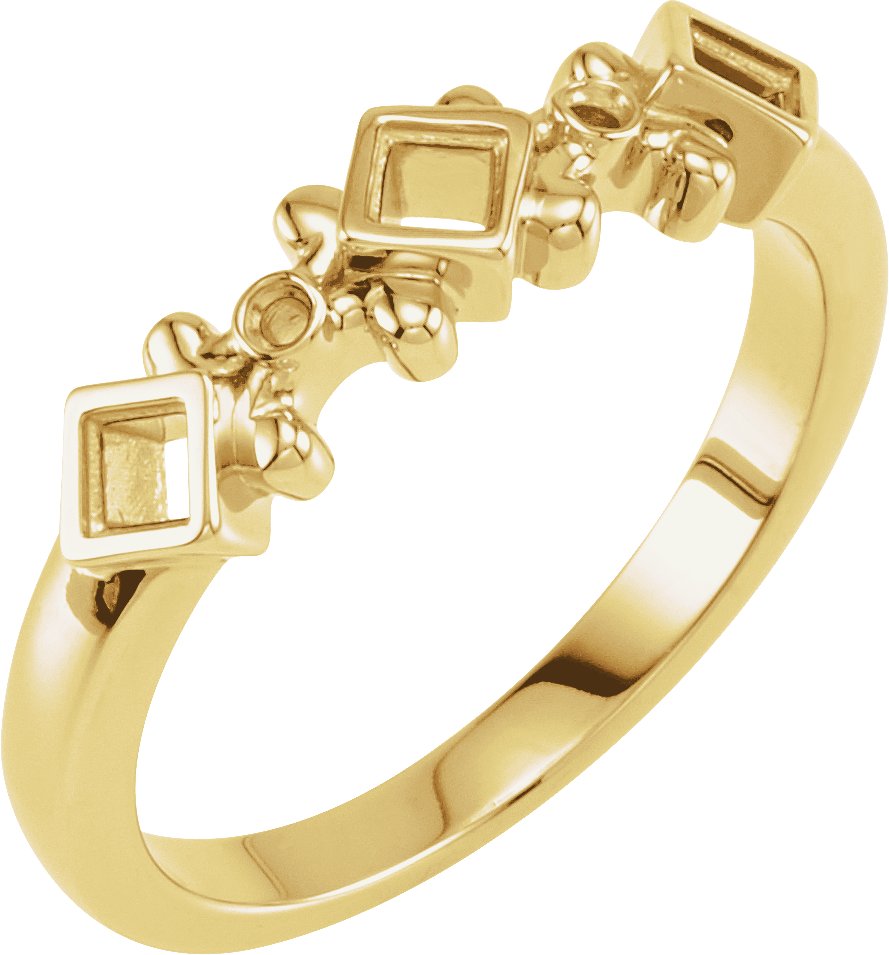 Accented Family Ring