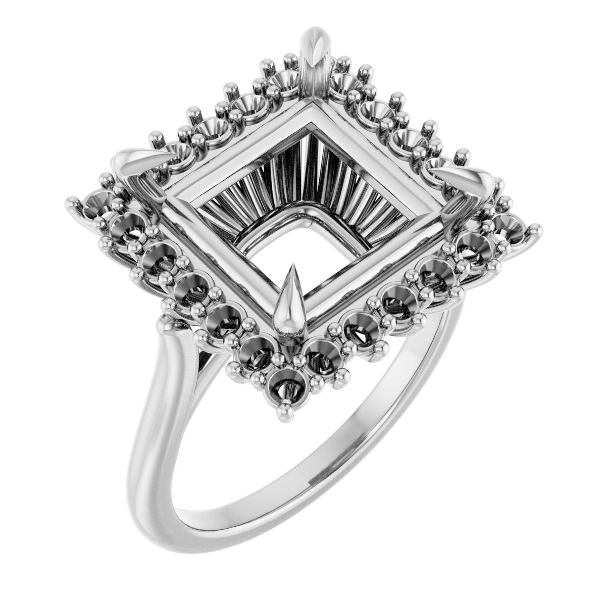 Halo-Style Ring
