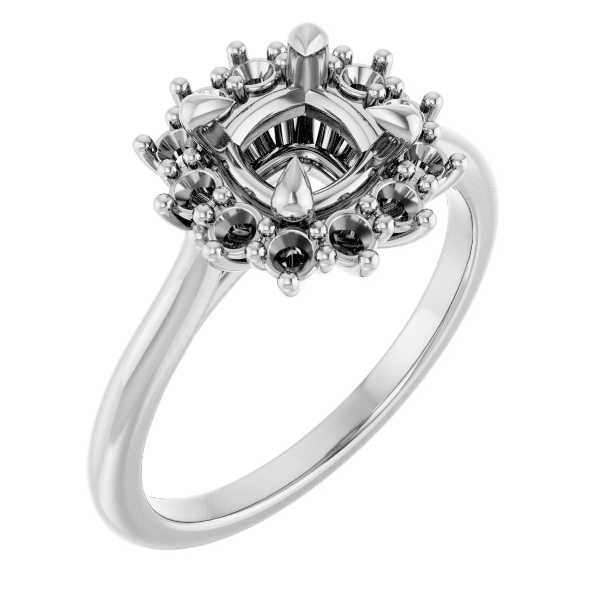 Halo-Style Ring