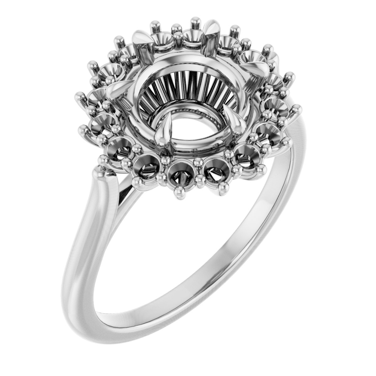 Halo-Style Ring