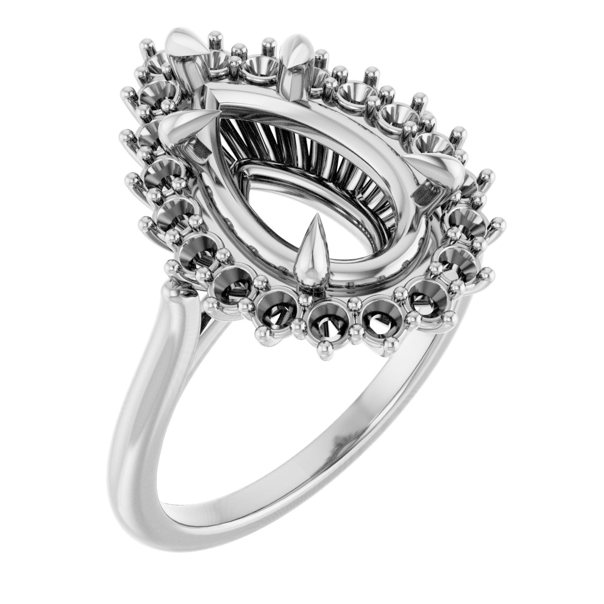 Halo-Style Ring