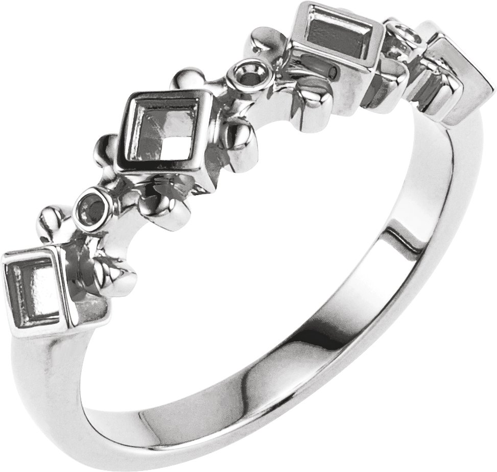 Accented Family Ring