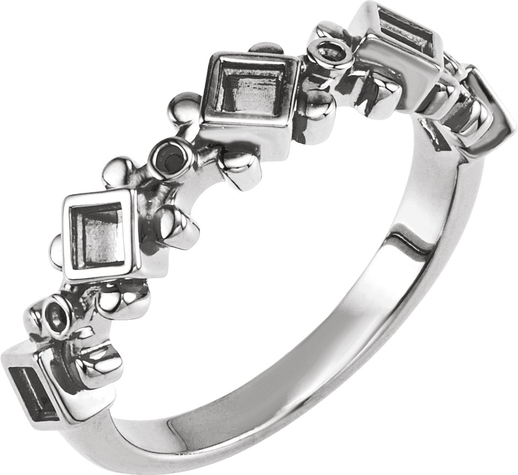 Accented Family Ring