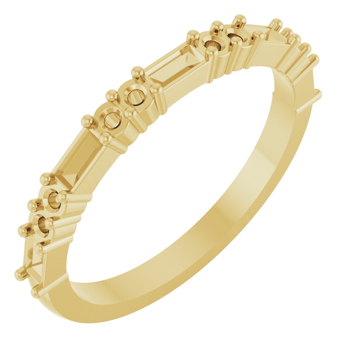 Multi-Shape Anniversary Band