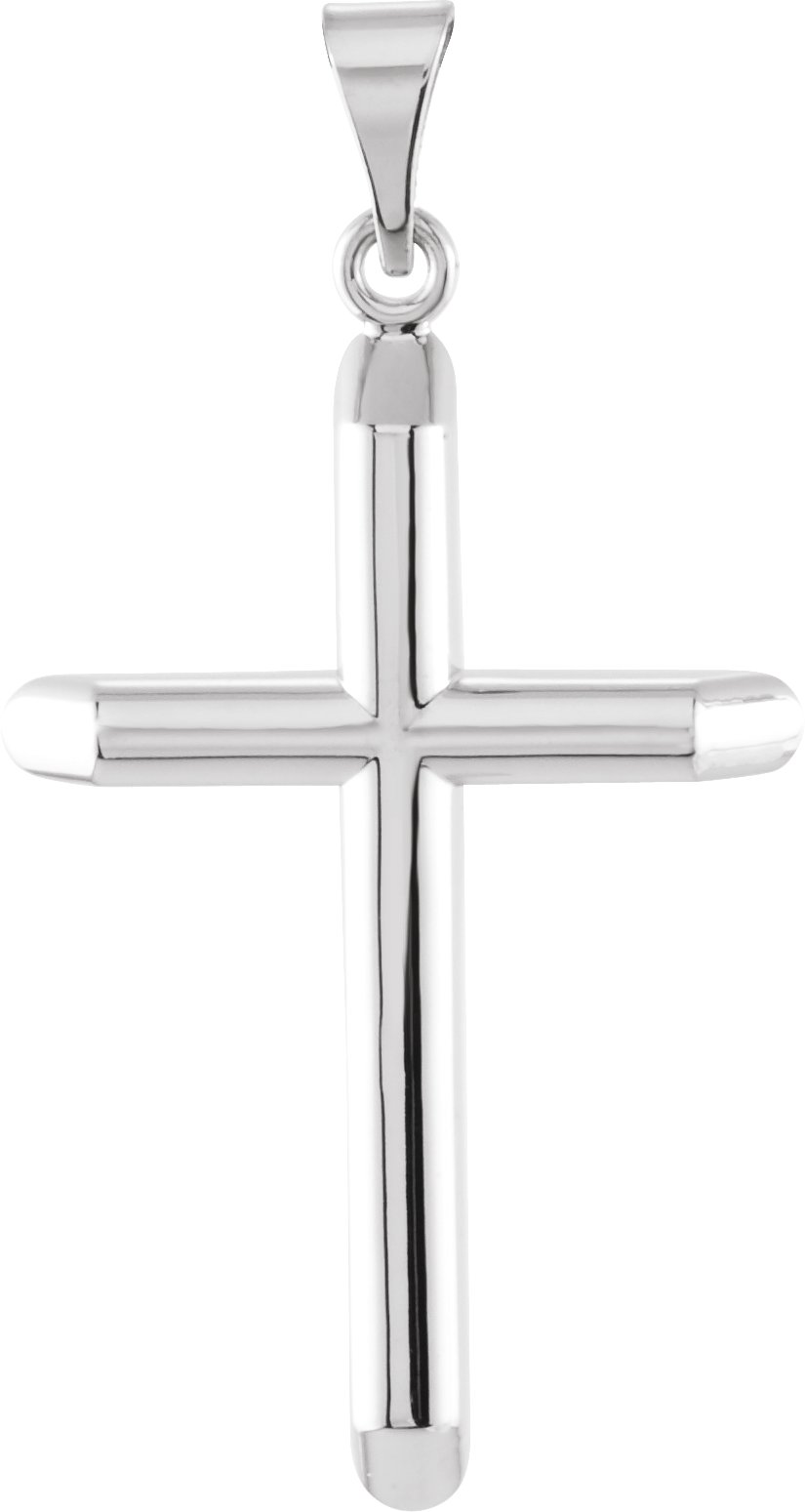 Unadorned Cross Pendant
