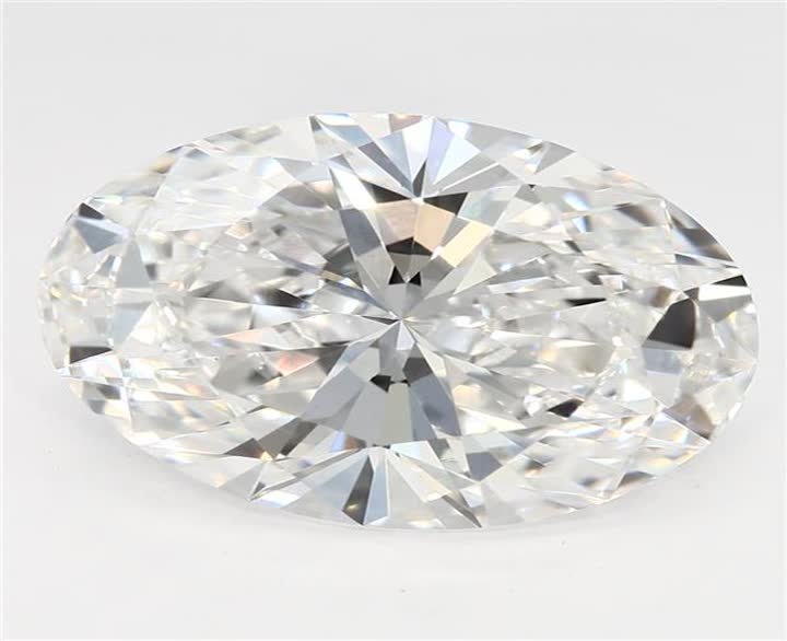 2.9 CT Oval Lab-Grown Diamond Surrey Vancouver Canada Langley Burnaby Richmond