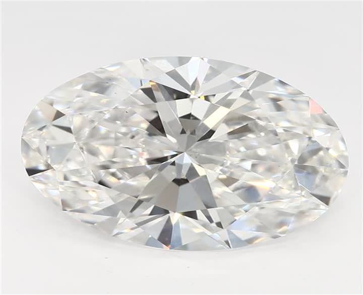 2.92 CT Oval Lab-Grown Diamond Surrey Vancouver Canada Langley Burnaby Richmond