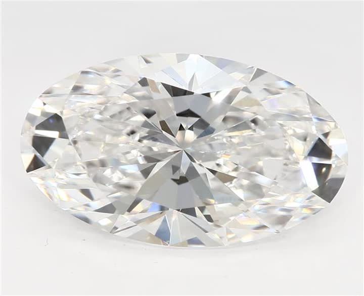 3.41 CT Oval Lab-Grown Diamond Surrey Vancouver Canada Langley Burnaby Richmond