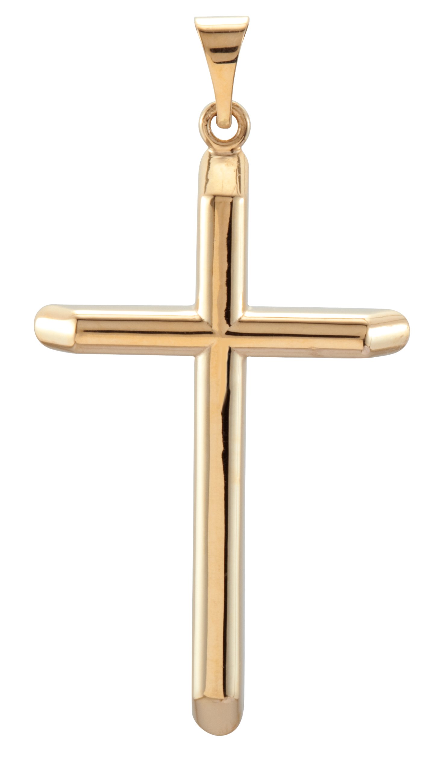 Unadorned Cross Pendant