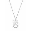 Stainless Steel Our Cause for Paws Dog Tag Pendant Ref. 3242173