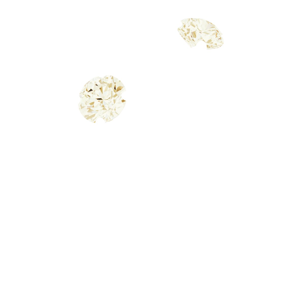 Three-Stone Sculptural Engagement Ring