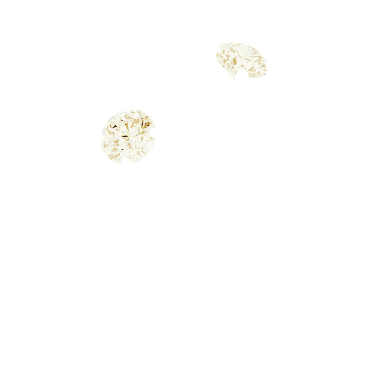 Three-Stone Sculptural Engagement Ring