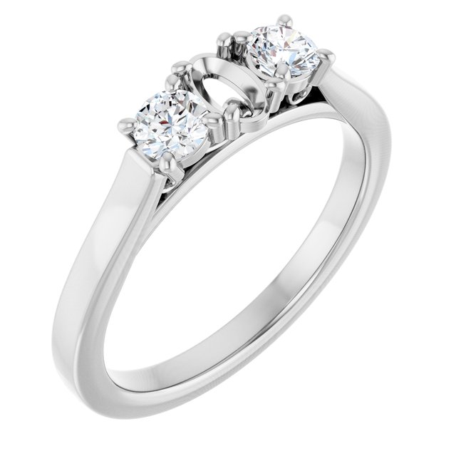 14k White Gold