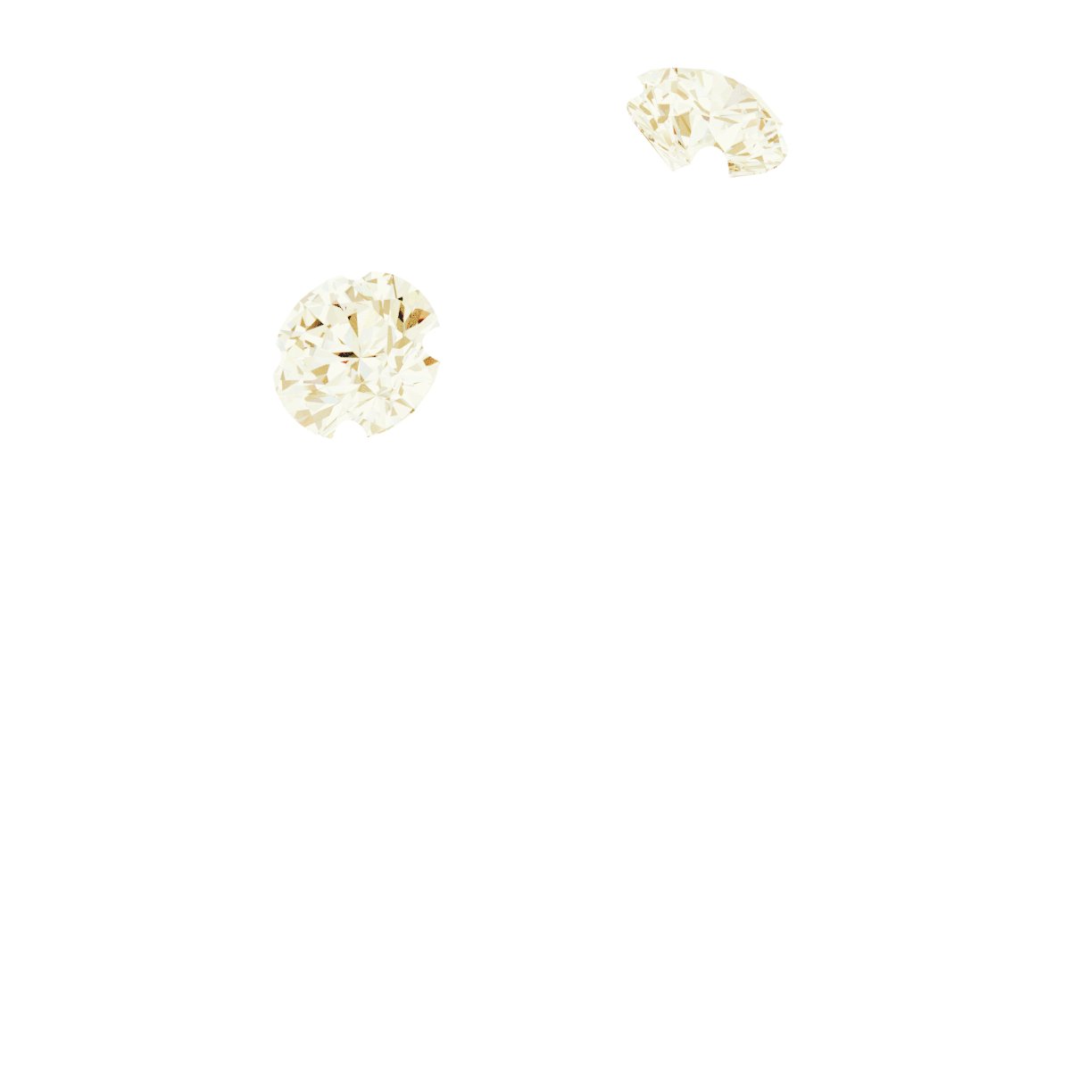 Three-Stone Sculptural Engagement Ring