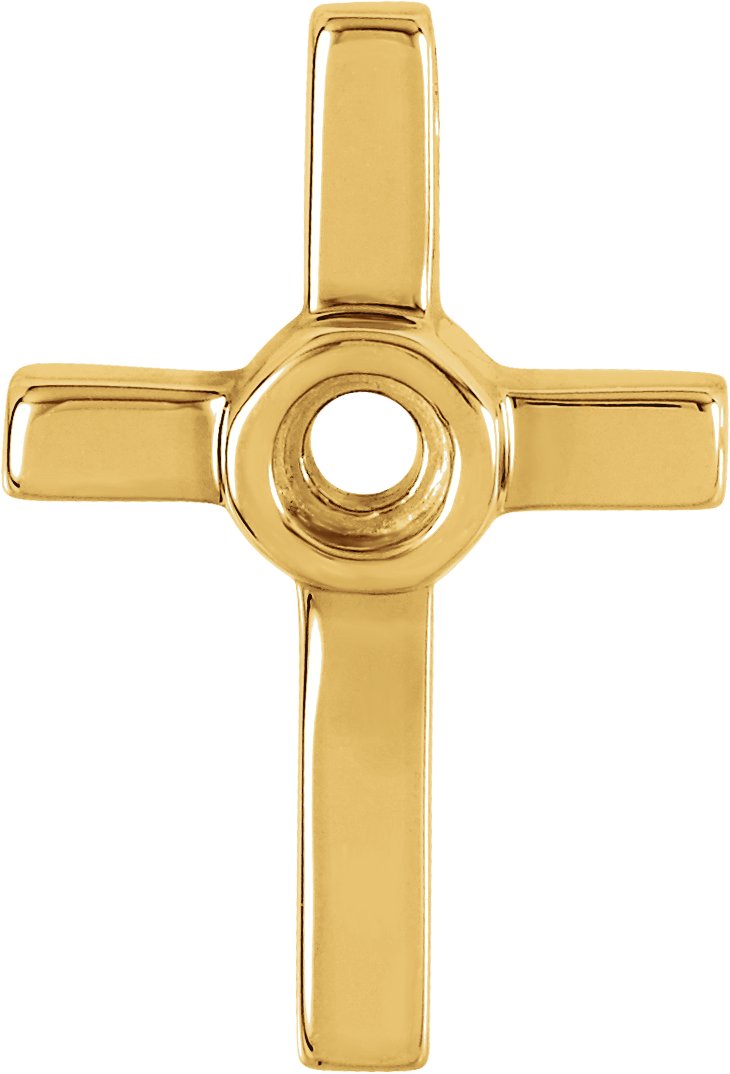 Cabochon Cross Pendant