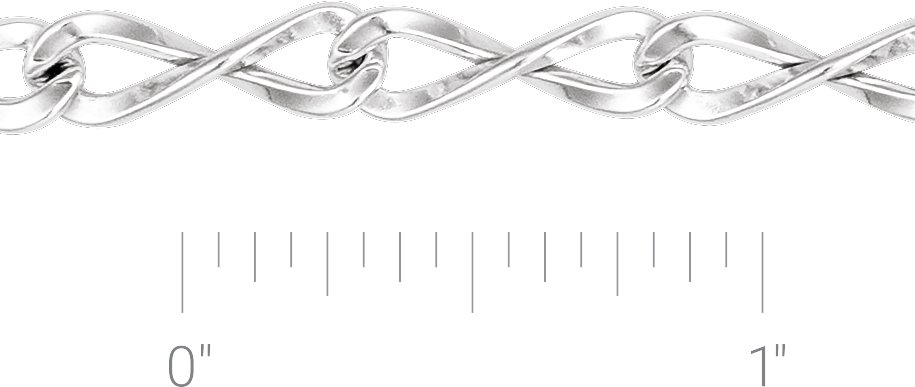 5.46 mm Figure Eight Chain