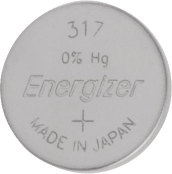Energizer® #317 Pack of 20 0% Mercury Watch Batteries 
