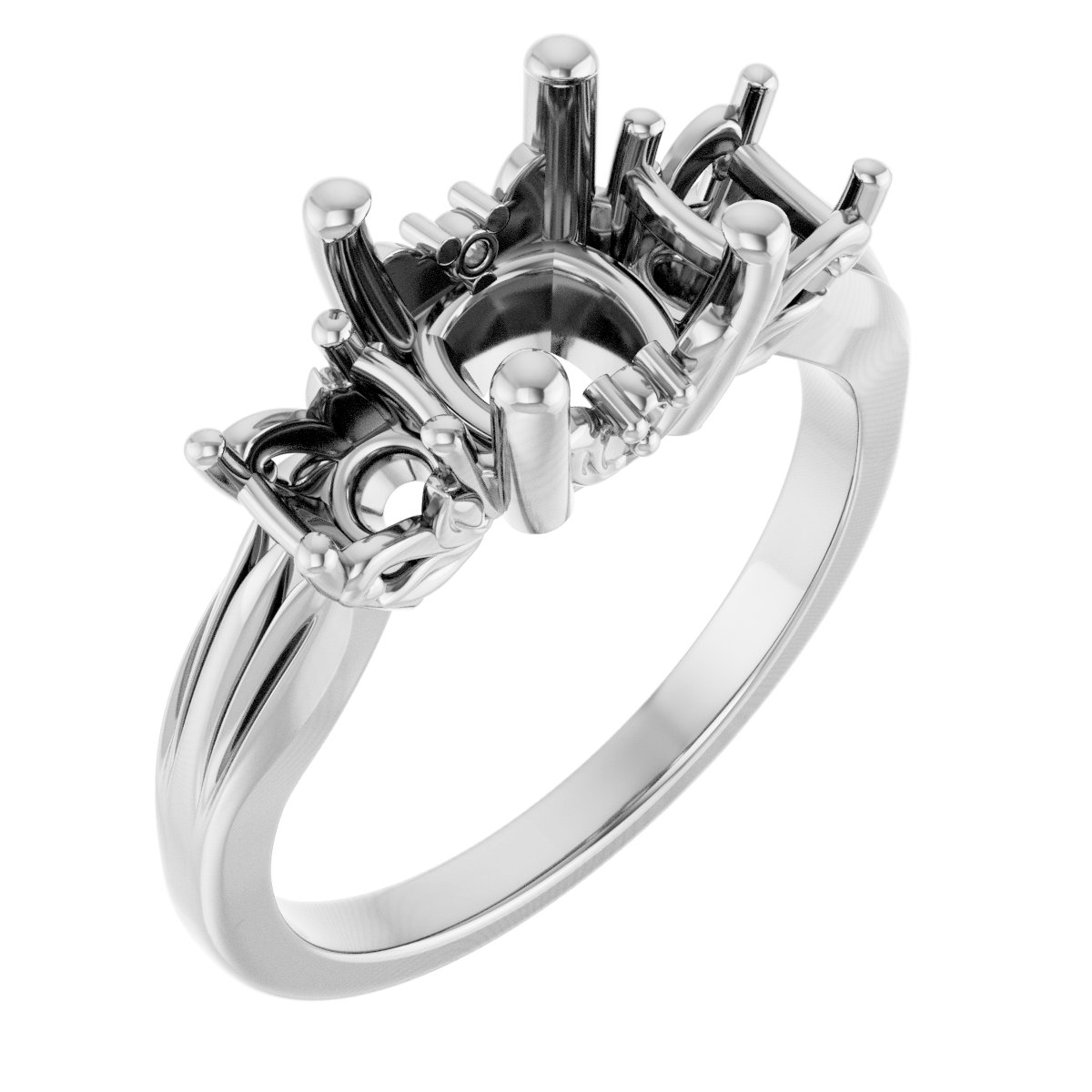 Three-Stone Engagement Ring