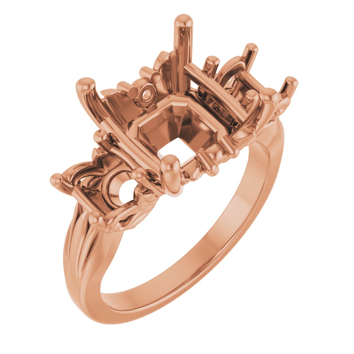 Three-Stone Engagement Ring