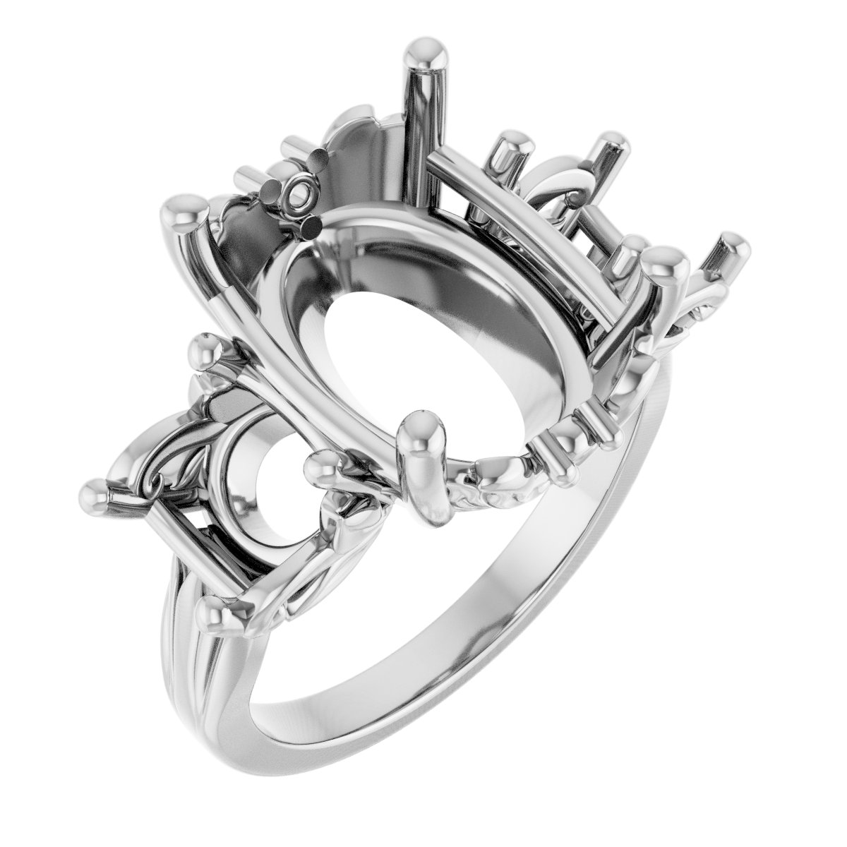 Three-Stone Engagement Ring