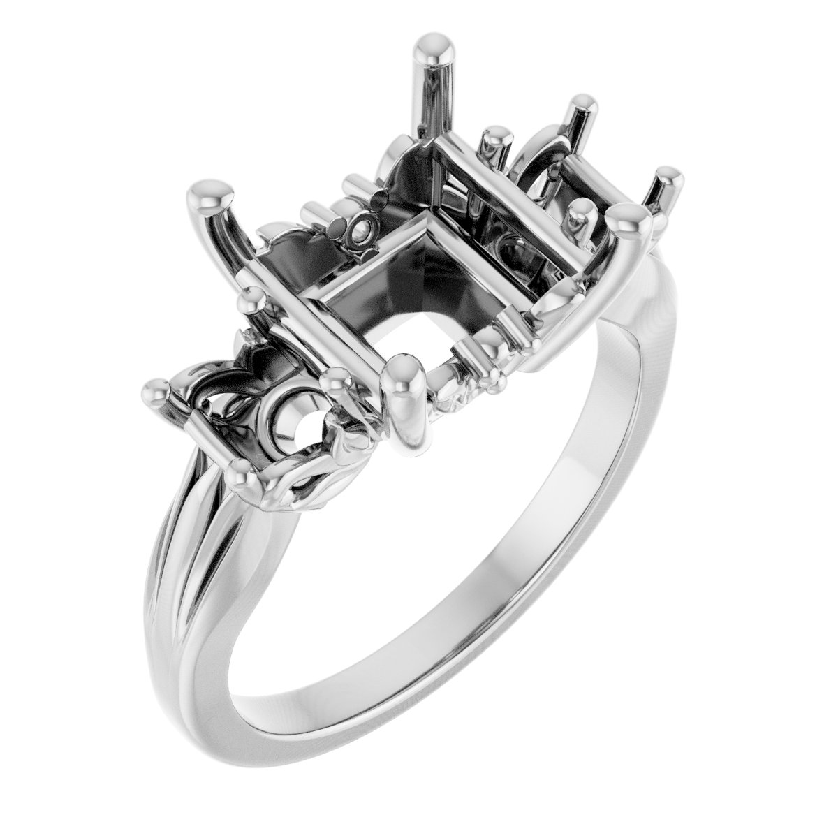 Three-Stone Engagement Ring