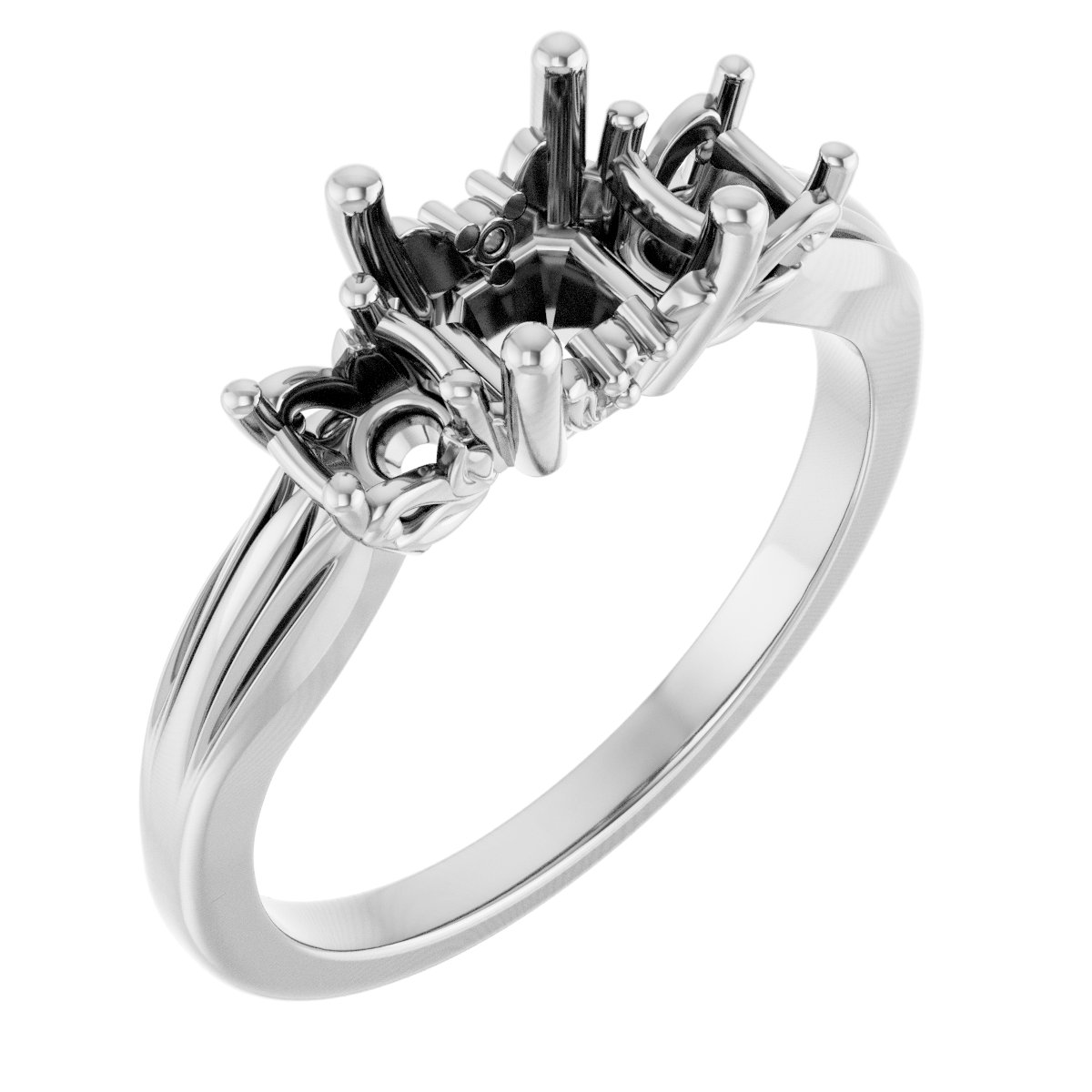 Three-Stone Engagement Ring