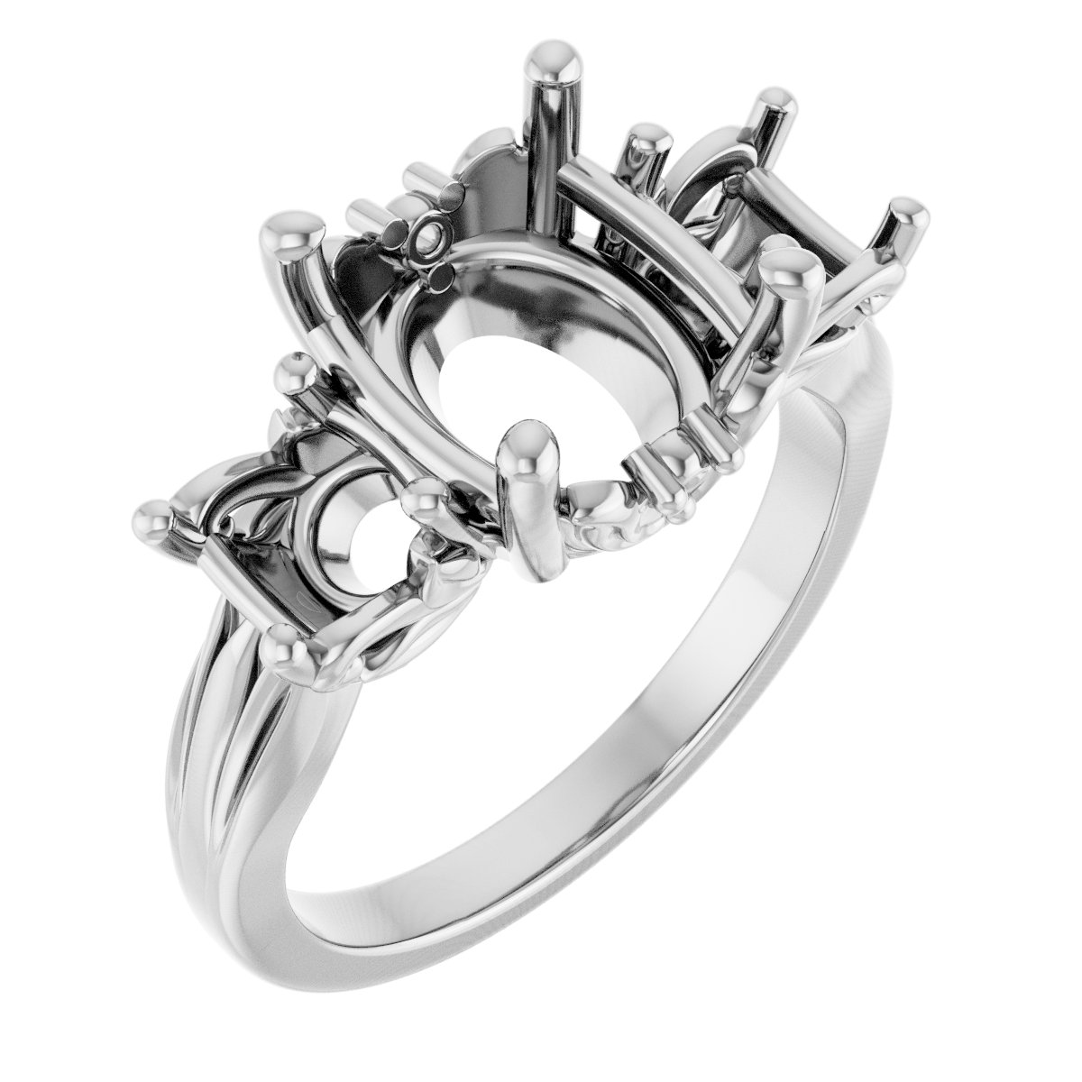 Three-Stone Engagement Ring