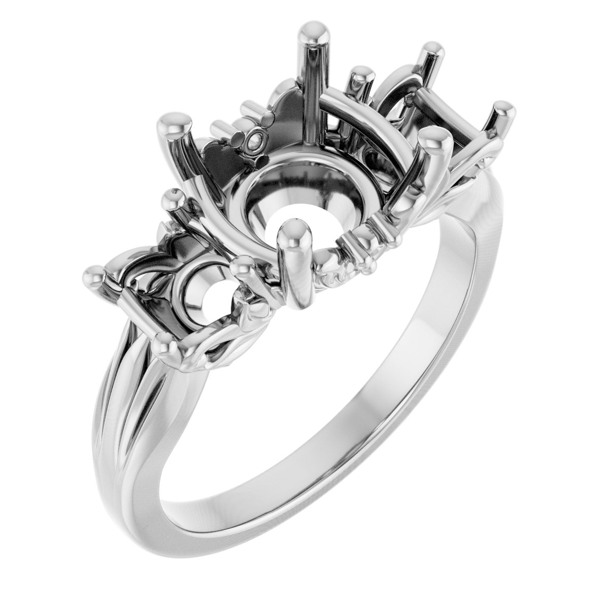 Three-Stone Engagement Ring