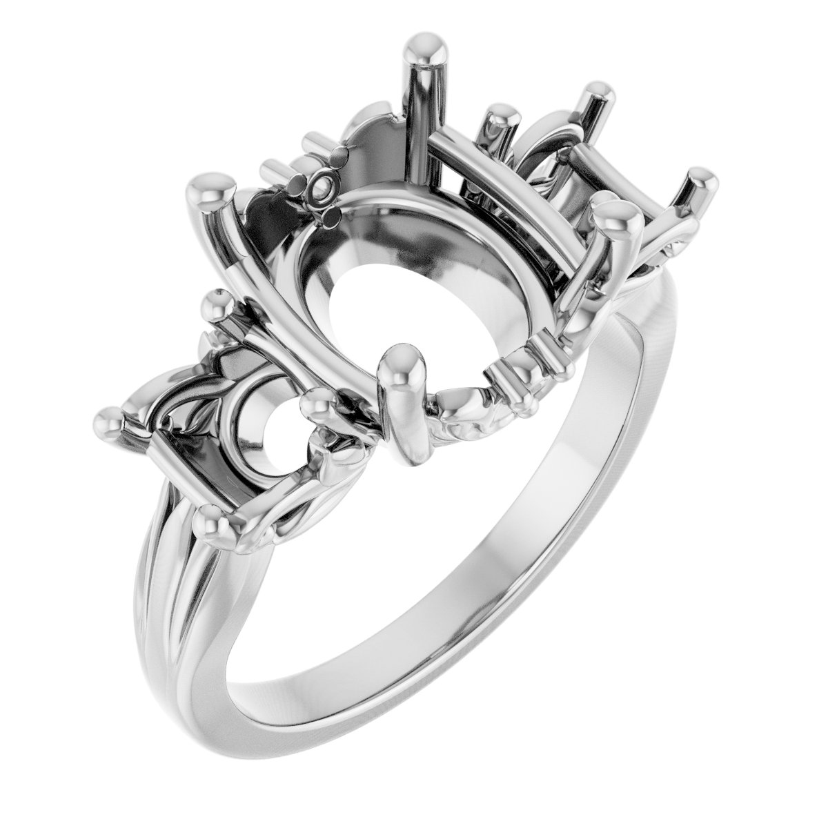 Three-Stone Engagement Ring