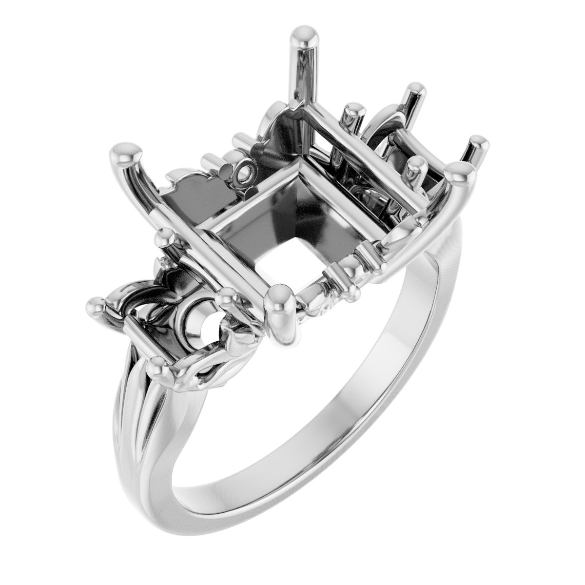 Three-Stone Engagement Ring