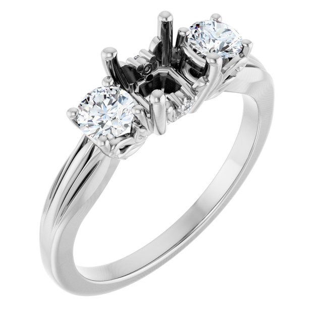 14k White Gold
