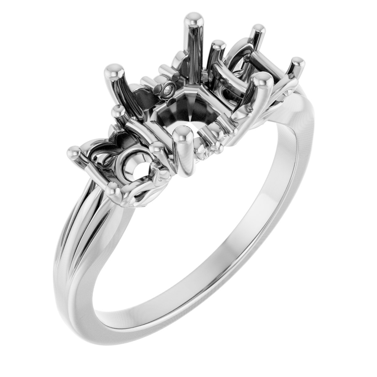 Three-Stone Engagement Ring