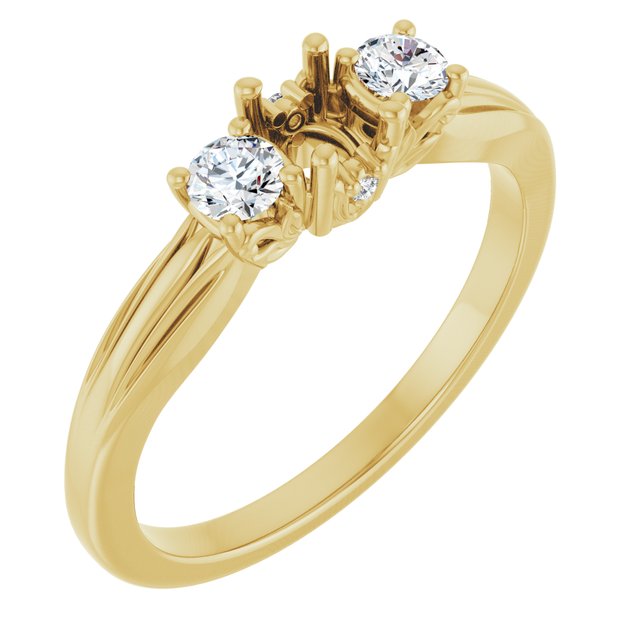 14k Yellow Gold