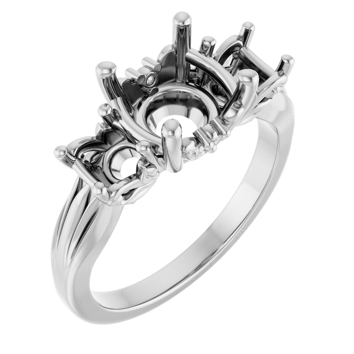 Three-Stone Engagement Ring