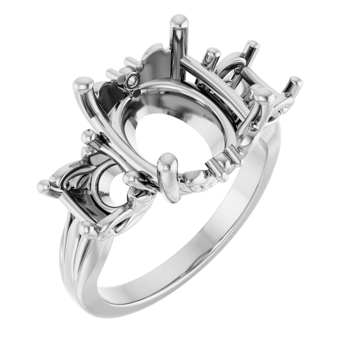 Three-Stone Engagement Ring