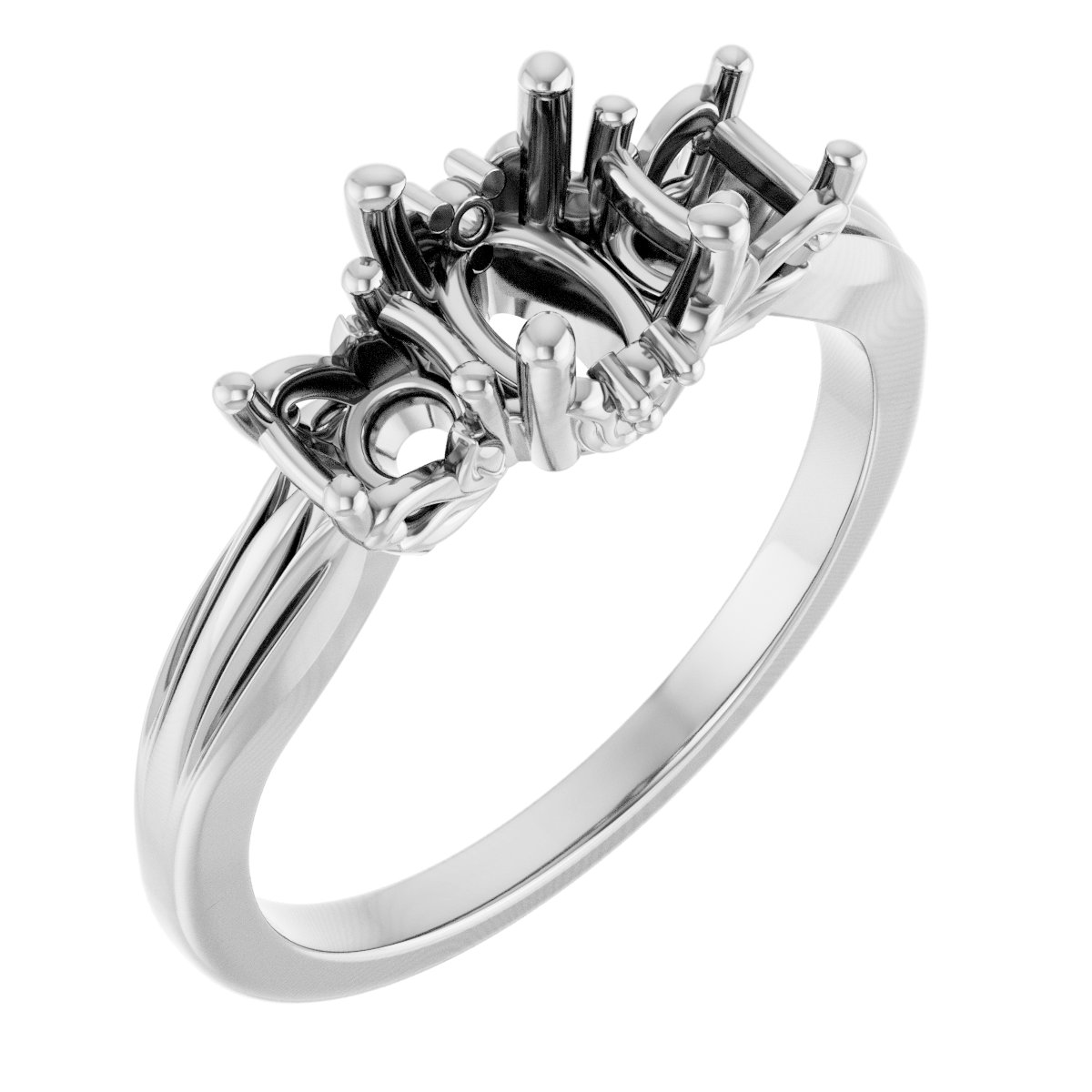 Three-Stone Engagement Ring