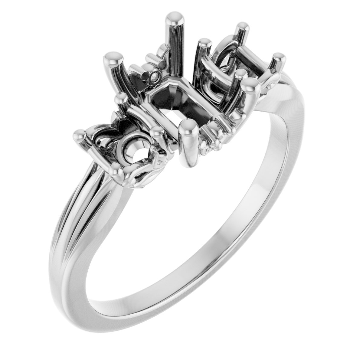 Three-Stone Engagement Ring